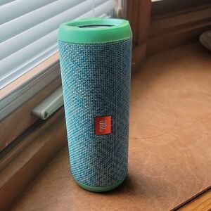 JBL Green and Blue Portable Speaker with Bluetooth